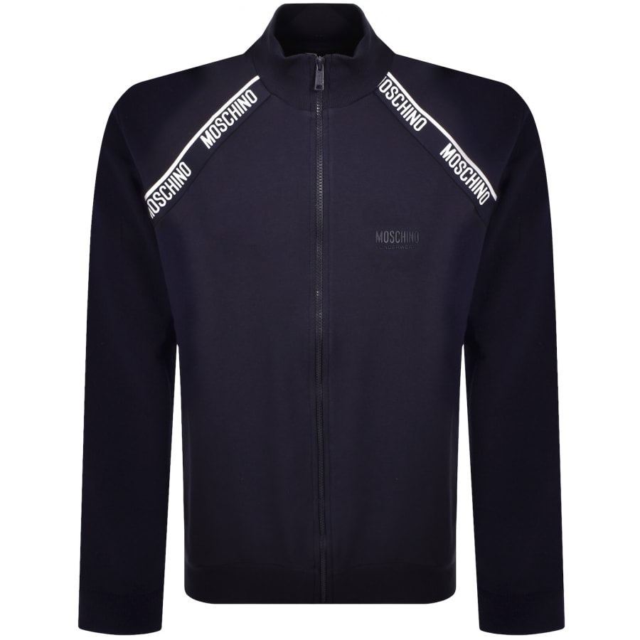 Moschino Logo Sweatshirt Navy | Mainline Menswear us